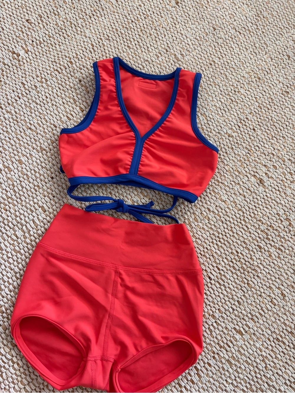 Five the label dance wear girls two piece set guava child large - Picture 2 of 7